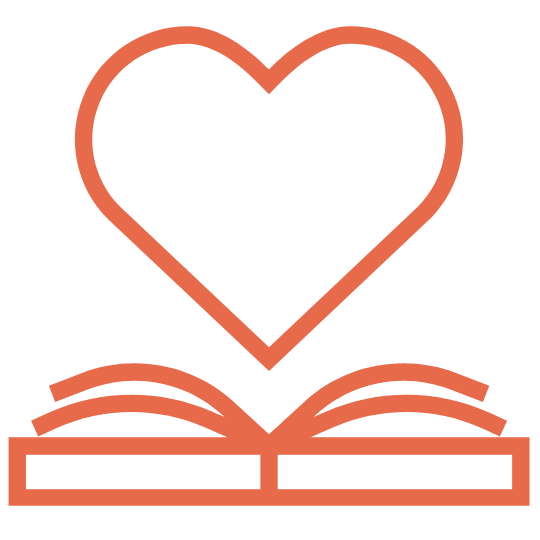 This Icon is About Book With Heart