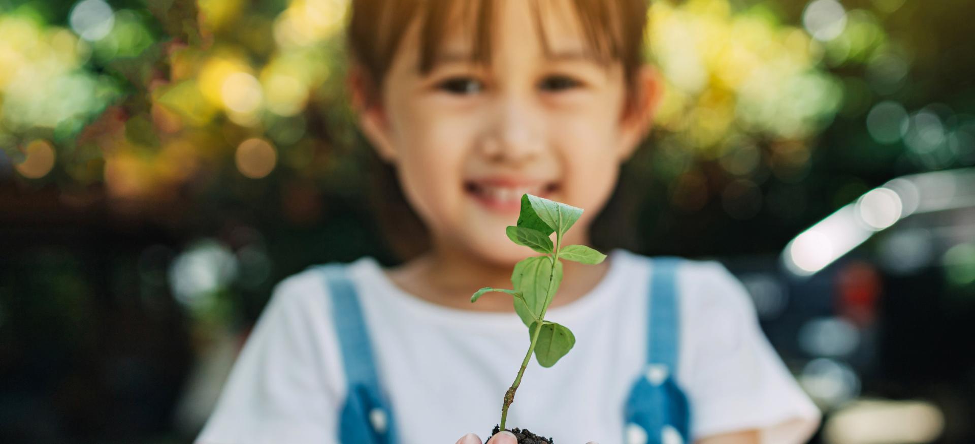 This is a image for About Hero section, This is a Girl Plant Image