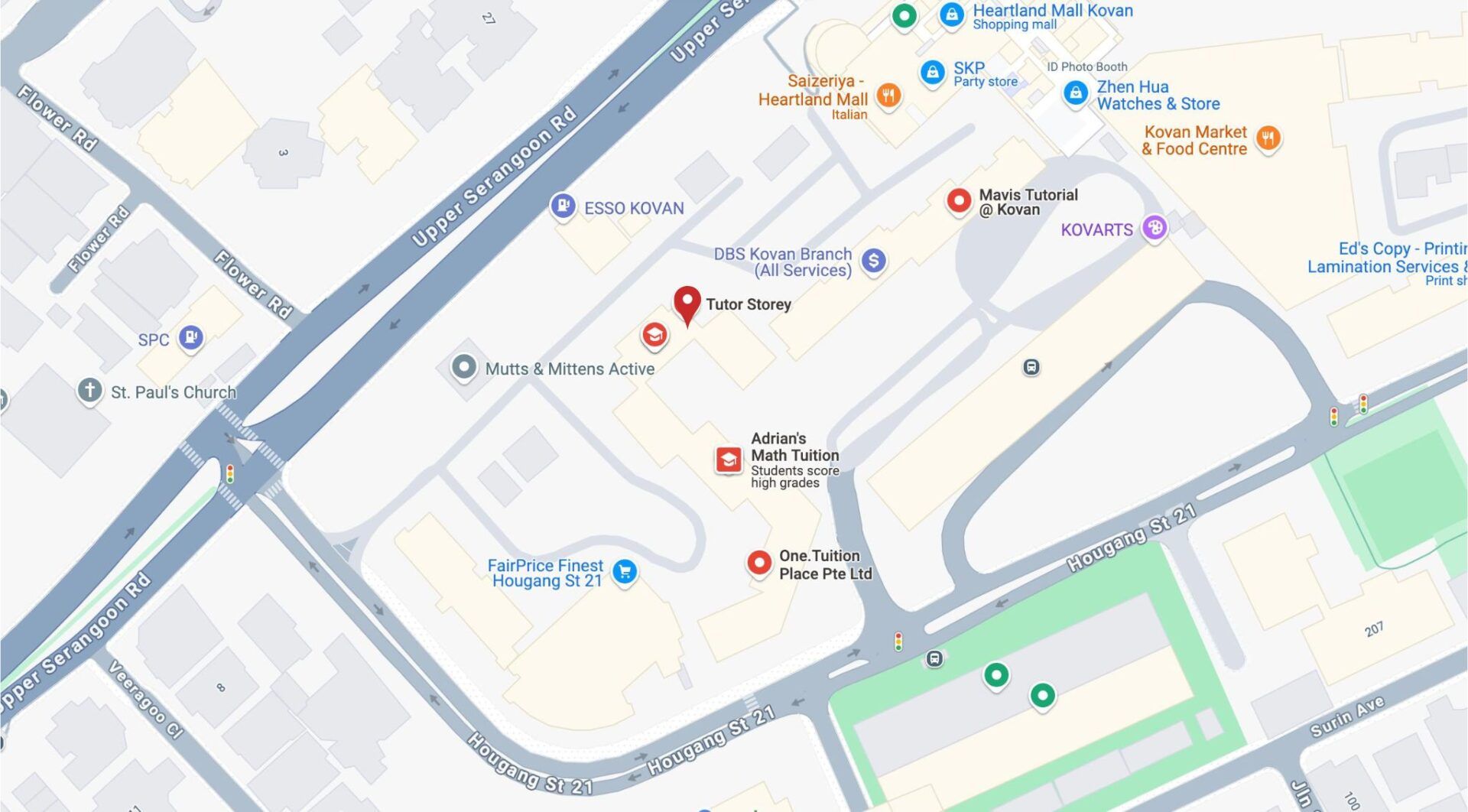 This is a image of Kovan Map