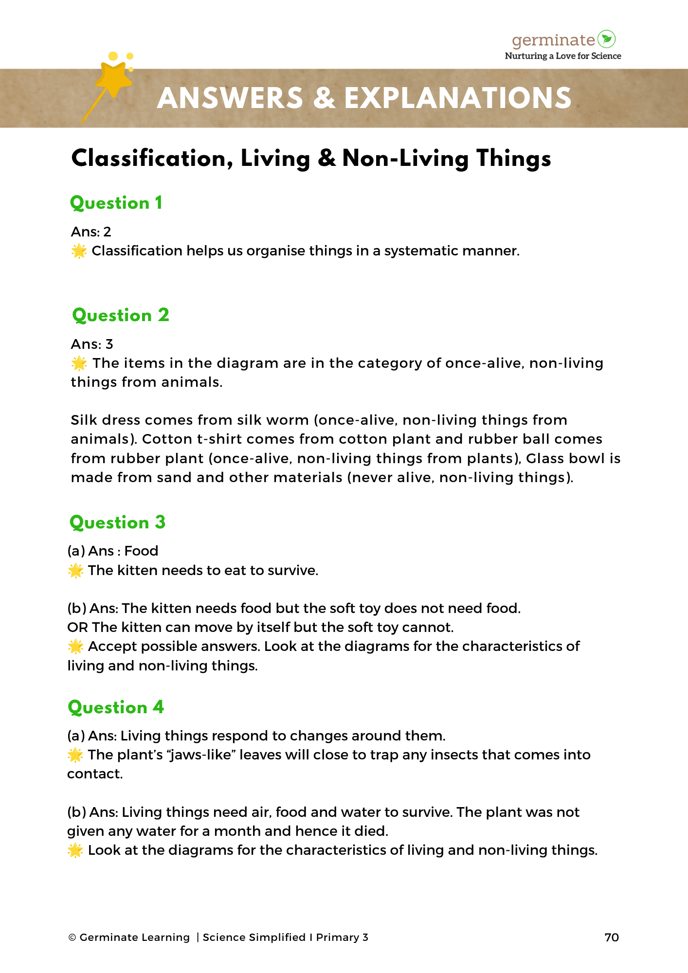 Primary 3 Science Simplified Concise Revision Guide - Image 5