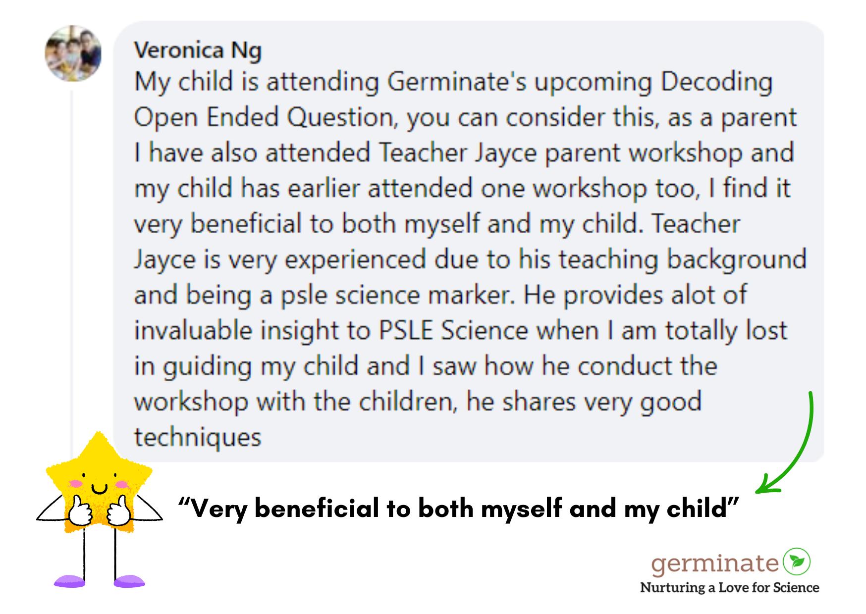 This is an image of ParentWorkshopTestimonial2