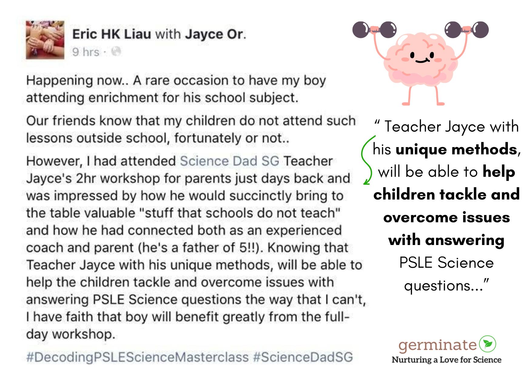 This is an image of ParentWorkshopTestimonial3