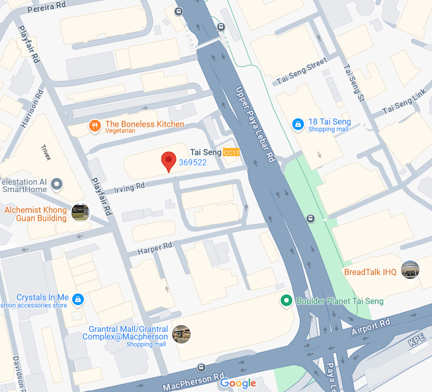 This is a image of Tai Seng Map