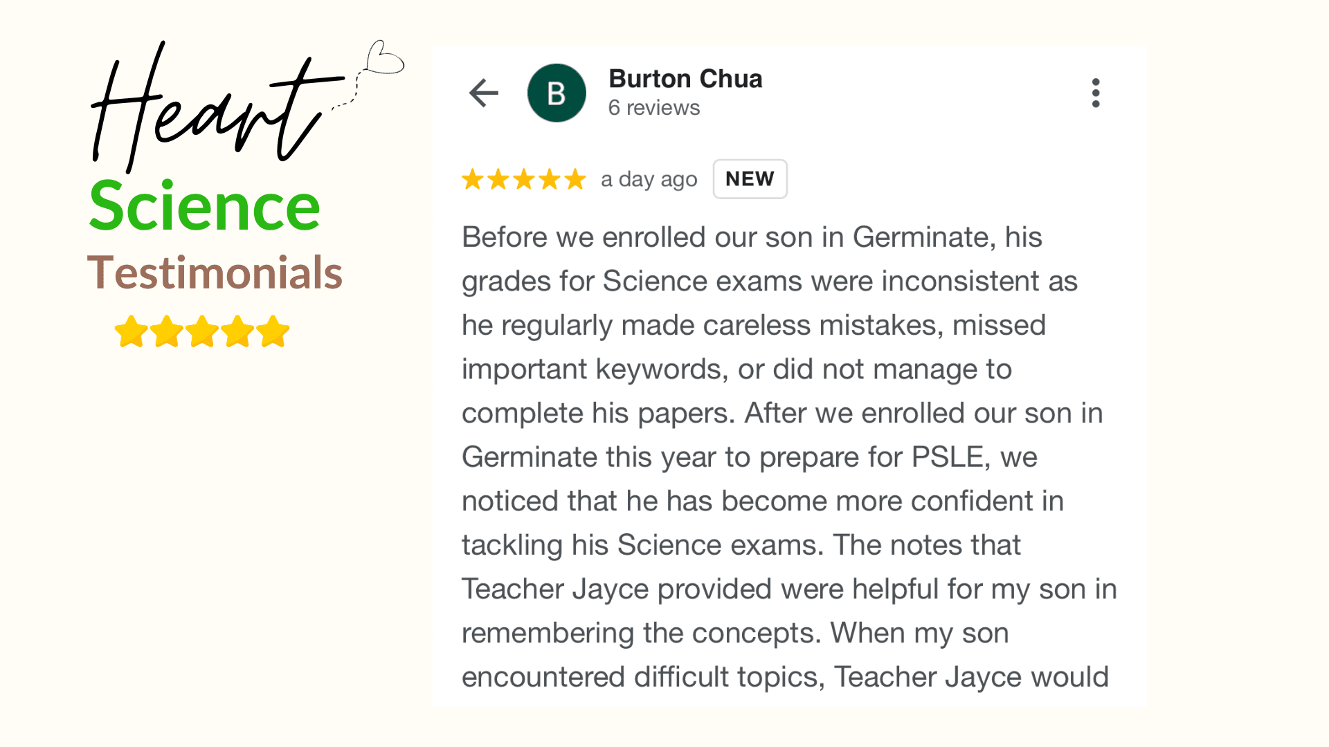 image of the 10 Testimonial