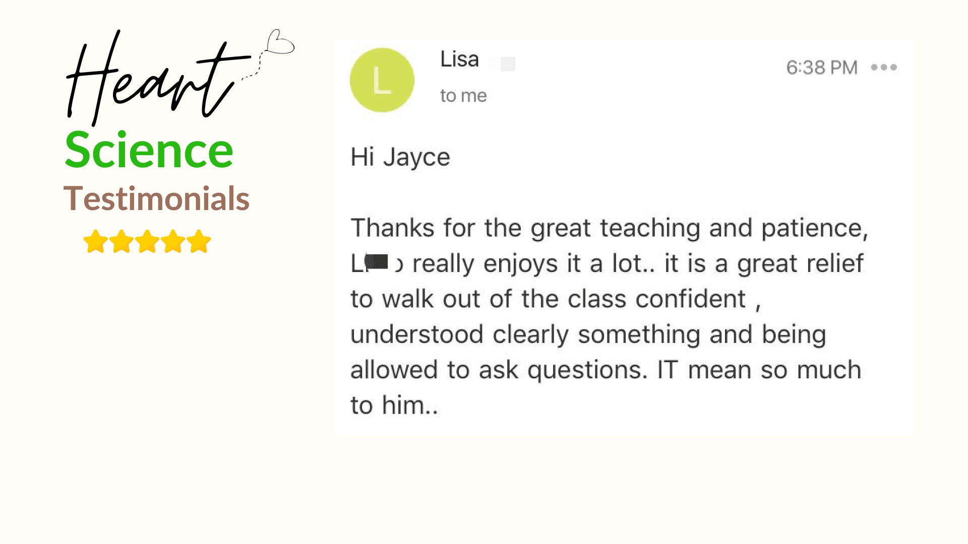 image of the 9 Testimonial