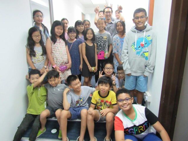 Image of MC3 with Teacher Jayce