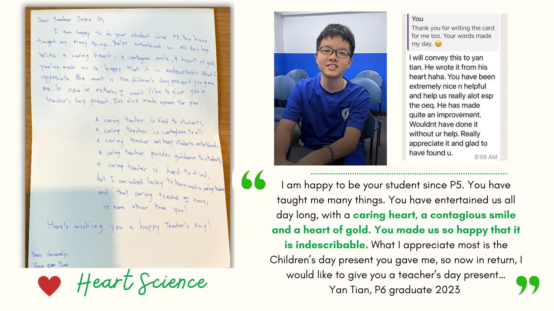 Image of Testimonial Yan Tian