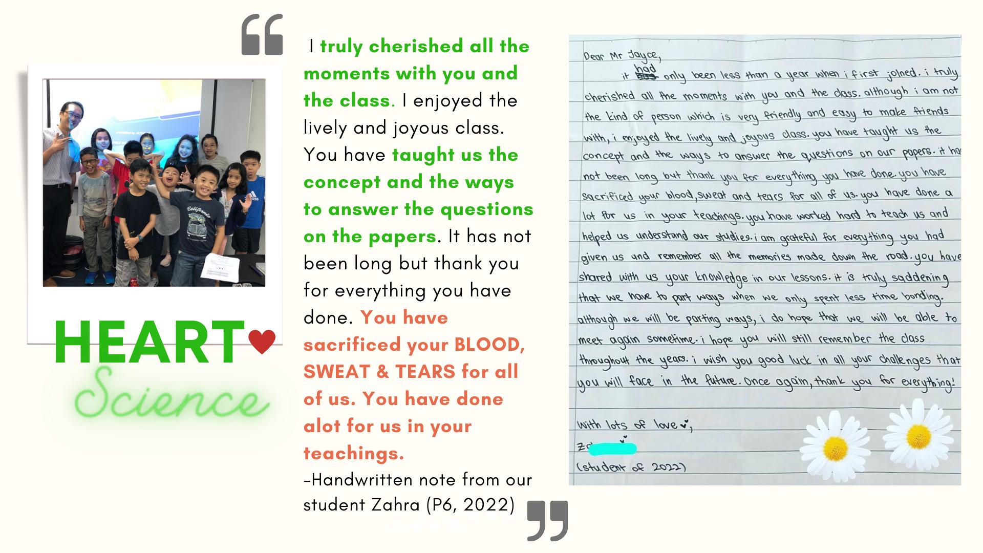Image of Testimonials Student Zahra